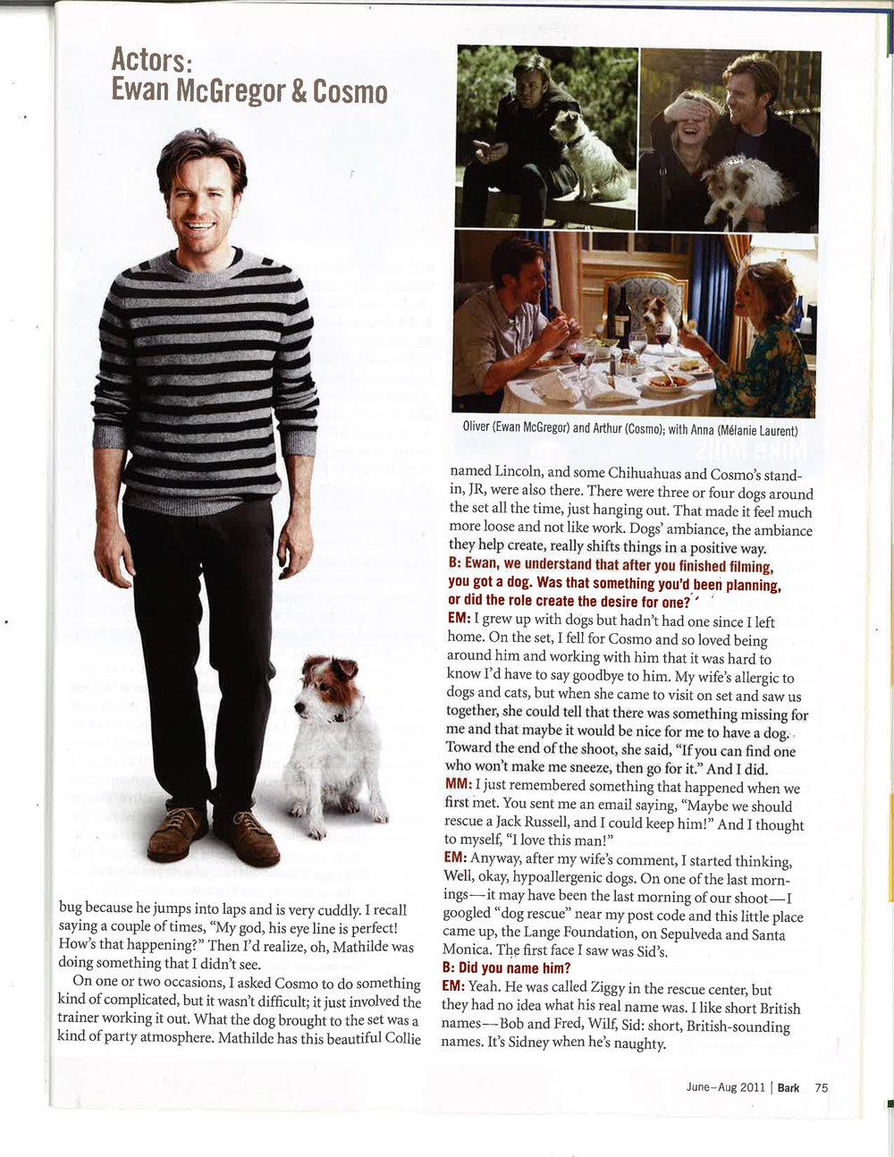 Bark magazine fourth page